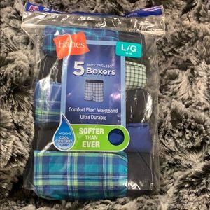 Hanes Boys Boxers - 5-pack